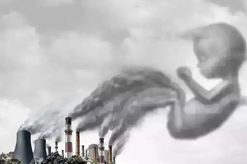 آلودگی هوا و خطری که پیش از تولد آغاز می‌شود.