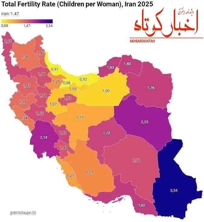 ایران در حال انقباض